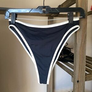 High waisted bikini bottom